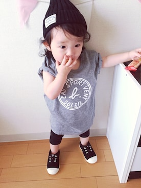 　Ran   さん（キッズ・70cm）の夏コーディネート