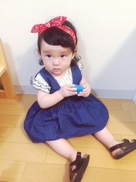 　Ran   さん（キッズ・70cm）の夏コーディネート