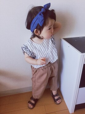 　Ran   さん（キッズ・70cm）の夏コーディネート