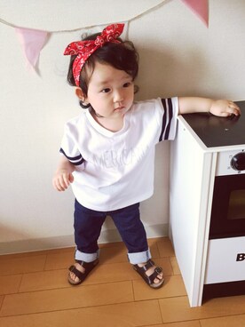 Ran さん(キッズ・70cm)の夏コーディネート