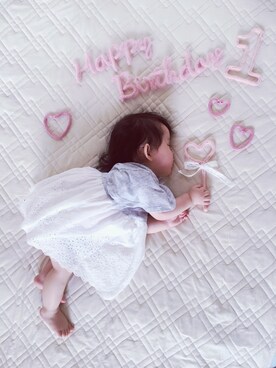 　Ran   さん（キッズ・70cm）の夏コーディネート