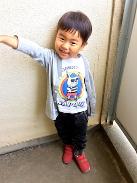 yuzuuu〜♡さん（キッズ・90cm）の春コーディネート