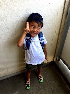 yuzuuu〜♡さん（キッズ・90cm）の夏コーディネート