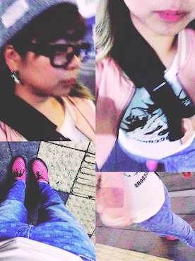 「ability（アビリティ）のアイテム（バッグ）」を使った、maho!さん（レディース・153cm）の冬コーディネート