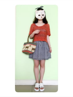 「w closet（ダブルクローゼット）のアイテム（ワンピース、その他）」を使った、Refresh_Liuさん（レディース・167cm）の夏コーディネート