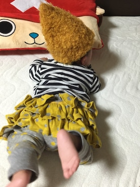 「DE NACHOS（デナチョス）のアイテム」を使った、kameさん（キッズ・60cm）の秋コーディネート