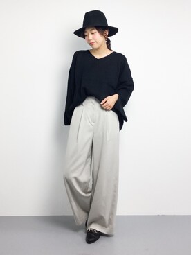 YUKIさん（レディース・160cm）の秋コーディネート