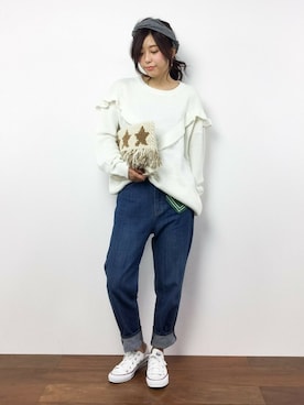 YUKIさん(レディース・160cm)の冬コーディネート