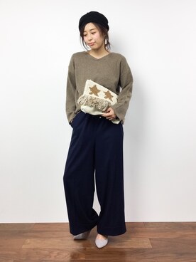 YUKIさん（レディース・160cm）の冬コーディネート