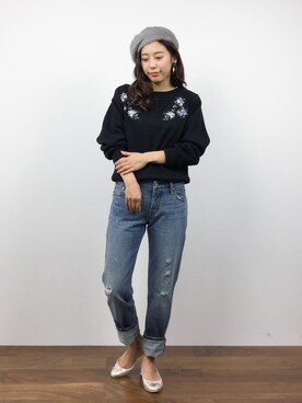 YUKIさん（レディース・160cm）の冬コーディネート