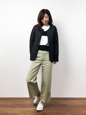 「IEDIT」｜YUKIさん（レディース・160cm）の冬コーディネート