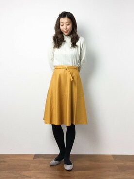 YUKIさん（レディース・160cm）の冬コーディネート