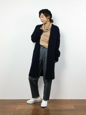 YUKIさん（レディース・158cm）の冬コーディネート