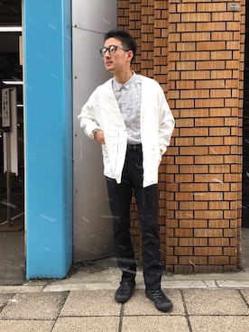 「nonnative(ノンネイティブ)のアイテム(トップス)」を使った、ONODERAさん(メンズ・171cm)の春コーディネート