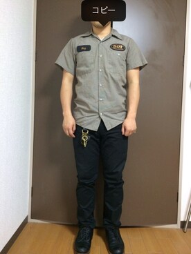 「シルバー」｜「アイテム（財布/小物）」を使った、taichiさん（メンズ・170cm）の夏コーディネート