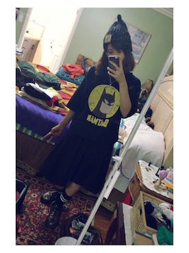 「アイテム（ブーツ、シルバー系）」を使った、wasabiiさん（レディース・157cm）の冬コーディネート