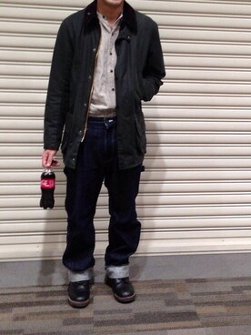 「NO NAME（ノーネーム）のアイテム（トップス）」を使った、もささん（メンズ・168cm）の秋コーディネート