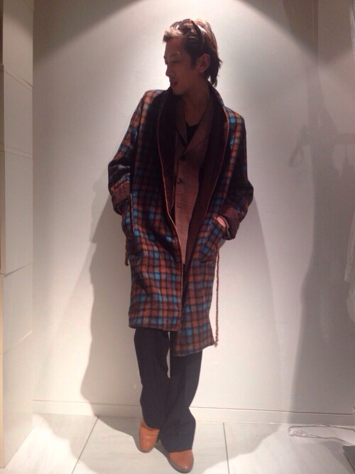 Takafumi Maeno トレンチコートを使ったコーディネート Wear
