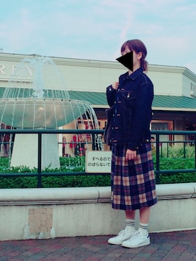 「stansmith」｜「アイテム（ジャケット/アウター）」を使った、aoiiiingさん（レディース・163cm）の秋コーディネート