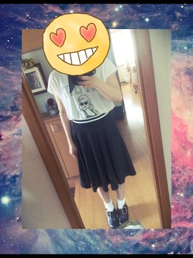 「3rd by VANQUISH（サードバイヴァンキッシュ）のアイテム（トップス）」を使った、kosawahさん（レディース・156cm）の夏コーディネート
