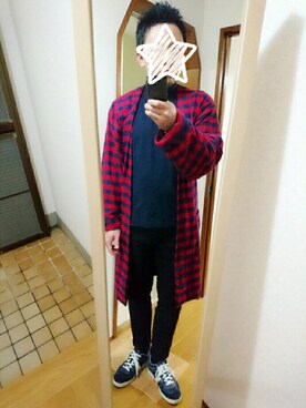 「Doシンプル部」｜「アイテム（その他アウター）」を使った、xさん（メンズ・171cm）の秋コーディネート