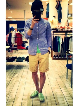 日置ヒロユキさんのコーディネート