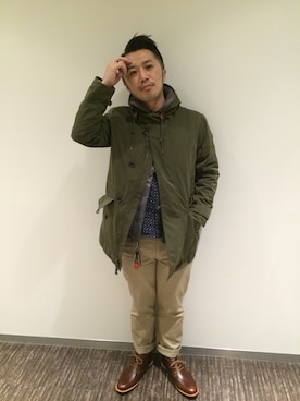 TAKA-HITさん（メンズ・168cm）の冬コーディネート