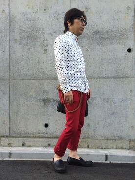 パパさん（メンズ・161cm）の春コーディネート