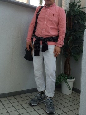 パパさん（メンズ・161cm）の春コーディネート