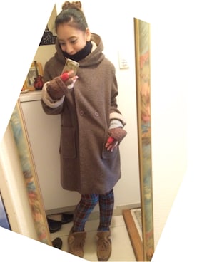 こばっちさん(レディース・155cm)の冬コーディネート