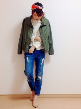 ikumi＊さん（レディース・159cm）の春コーディネート