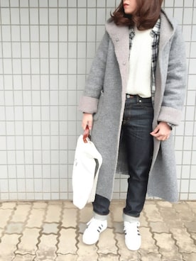 RICOさん（レディース・155cm）の冬コーディネート