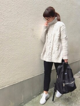 RICOさん（レディース・155cm）の冬コーディネート