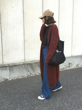 RICOさん（レディース・155cm）の秋コーディネート