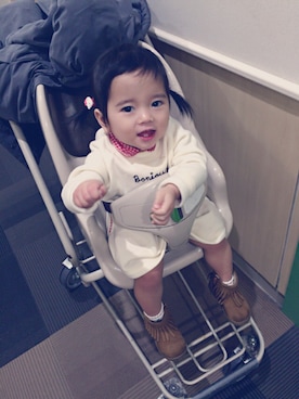 RUUさん（キッズ・70cm）の冬コーディネート