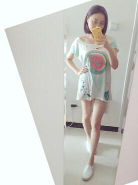 saffi酱さん（レディース・162cm）の夏コーディネート