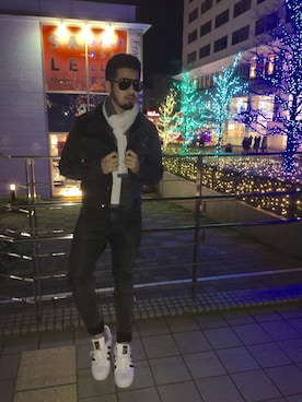 「hot」｜Johnlloyd さん（メンズ・165cm・20代）の冬コーディネート