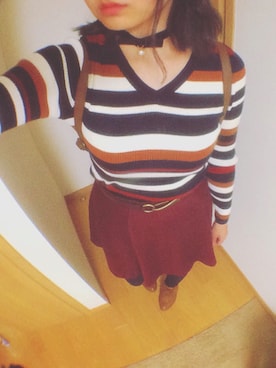 もんちゃんさん（レディース・161cm）の秋コーディネート