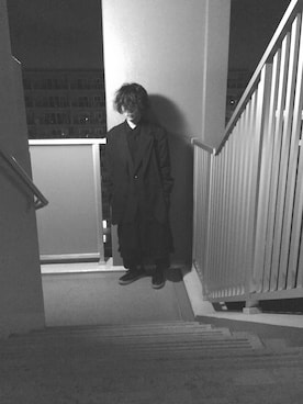 「Yohji Yamamoto（ヨウジヤマモト）のアイテム（その他）」を使った、Masahikoさん（メンズ・160cm）の秋コーディネート