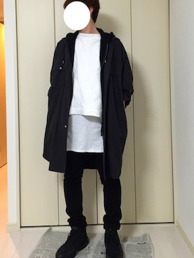 「MIHARAYASUHIRO（ミハラヤスヒロ）のアイテム（その他アウター）」を使った、matchさん（メンズ・171cm）の春コーディネート