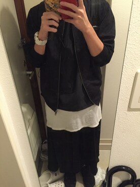 「アイテム（ミリタリージャケット）」を使った、matchさん（メンズ・171cm）の秋コーディネート