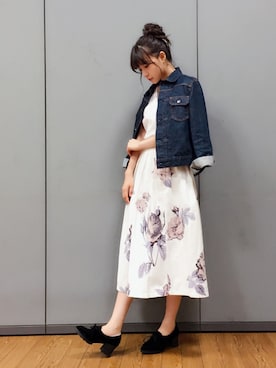 村瀬紗英さん（レディース・159cm）の秋コーディネート