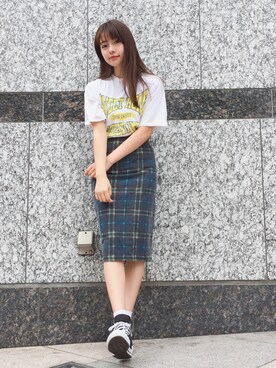 村瀬紗英さん（レディース・159cm）の秋コーディネート