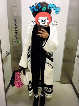 「JEANASIS（ジーナシス）のDENIMシルキースキニーパンツ/715842 （デニムパンツ）」を使った、Toshiko Okuzaraさん（レディース・153cm）の秋コーディネート