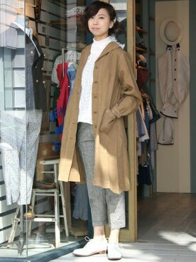 BEAMS WOMEN（Eコマース担当）さん（レディース・162cm）の春コーディネート