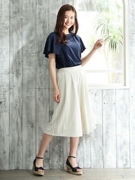 ハニーズさん（レディース・160cm）の夏コーディネート