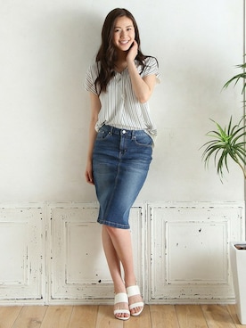 ハニーズさん（レディース・160cm）の夏コーディネート