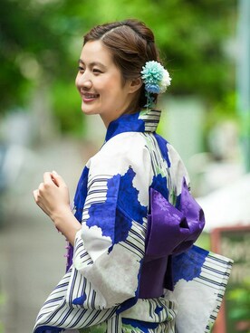「Honeys（ハニーズ）のアイテム（アクセサリー）」を使った、ハニーズさん（レディース・160cm）の夏コーディネート