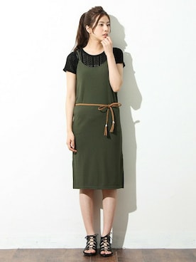 ハニーズさん（レディース・160cm）の夏コーディネート