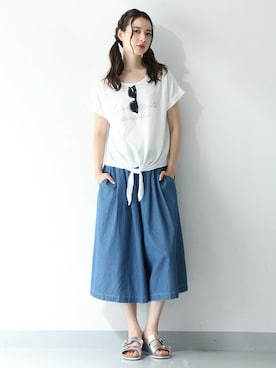 ハニーズさん（レディース・160cm）の夏コーディネート